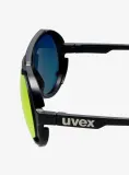 Солнцезащитные очки Uvex Esntl Pina чёрные матовые — фото 5