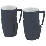 Набор туристической посуды Outwell Gala 4 Person Mug Set navy night — фото 2