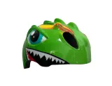 Шлем велосипедный детский Pro Sport Lights Dino XS 46-51 см, светло-зеленый — фото 3