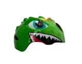 Шлем велосипедный детский Pro Sport Lights Dino XS 46-51 см, светло-зеленый — фото 5