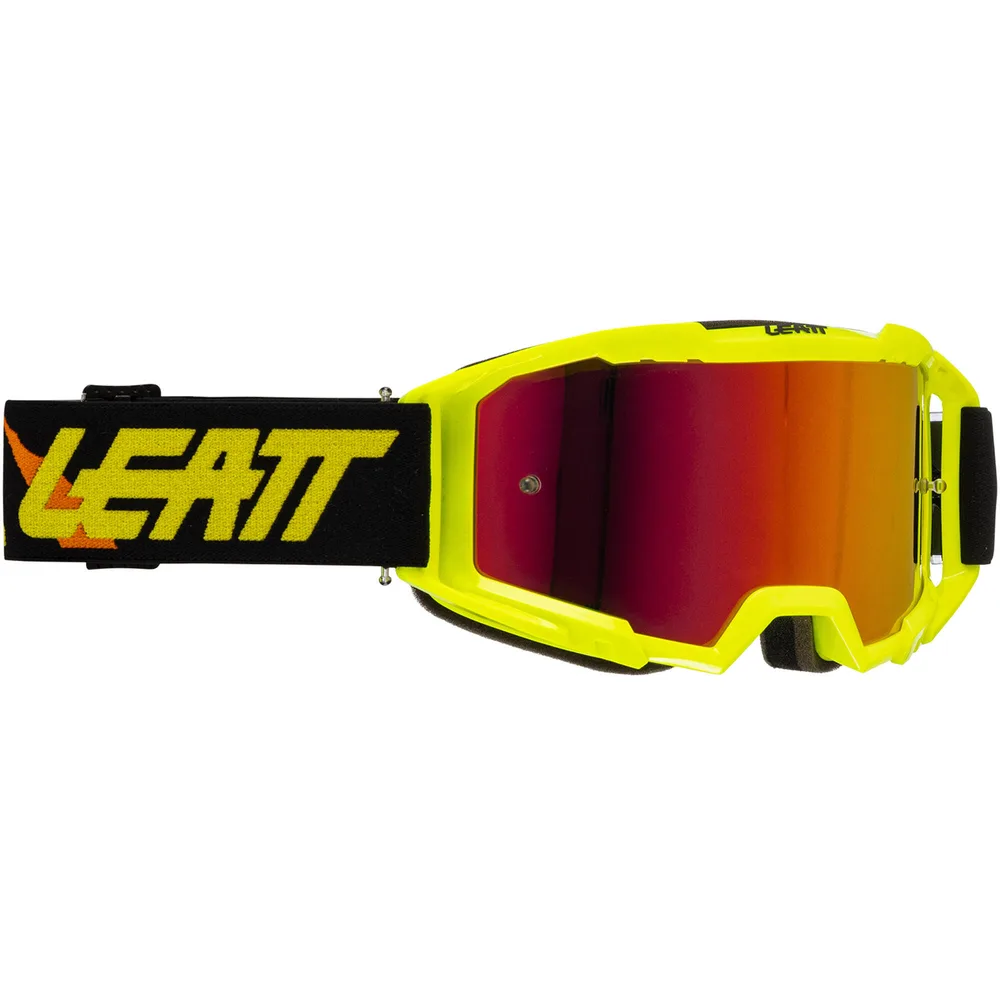 Велосипедная маска LEATT Vizion 3.5 Iriz жёлтая