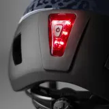 Шлем велосипедный Movino Eclipse In-Mold с подсветкой LED, серо-чёрный — фото 5