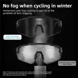 Очки велосипедные West Biking фотохромные с антизапотевающим покрытием — фото 4