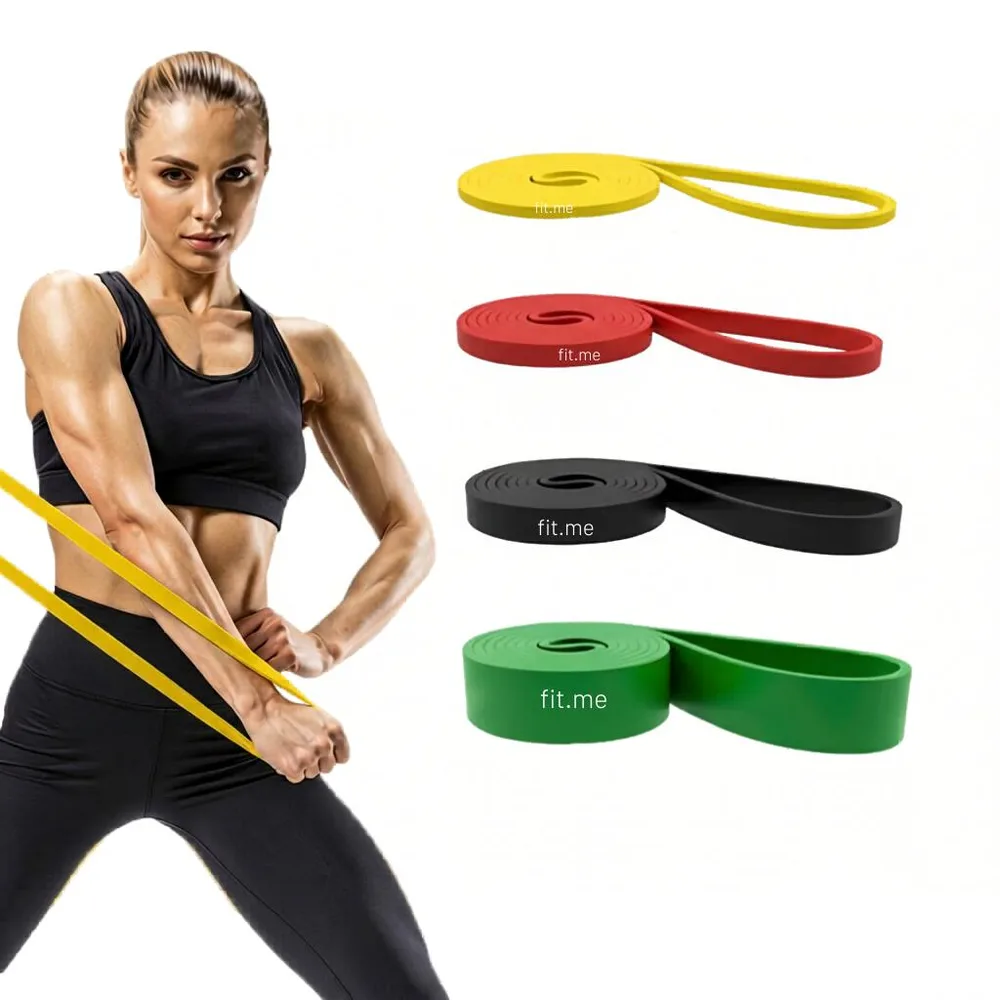 Набор из 4 резиновых петель для тренировок 2-45 кг Fit.me