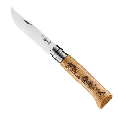 Нож складной перочинный Opinel Animalia Animals No.08 нержавеющий, арт. 48dc37a7