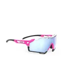 Спортивные очки Rudy Project Cutline Pink Fluo Mate C1, линзы Multilaser Ice — фото 1
