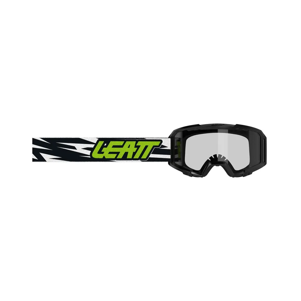 Маска велосипедная детская LEATT Goggle Vizion 2.5s, Зелёный флуоресцентный