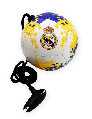 Мини-мяч футбольный тренировочный Real Madrid со шнуром