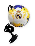 Мини-мяч футбольный тренировочный Real Madrid со шнуром — фото 1