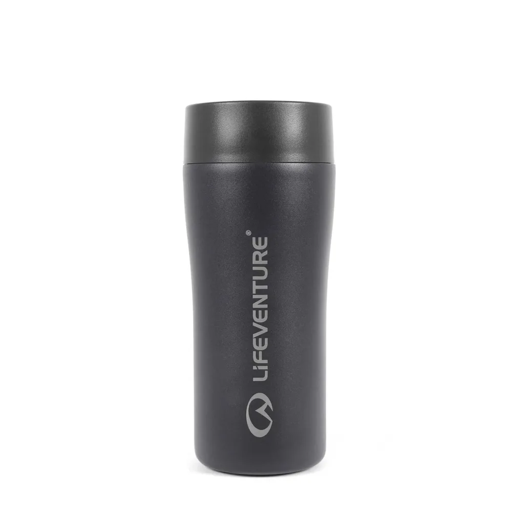 Термокружка Lifeventure One Touch Thermal Mug 350 мл черная