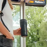 Термокружка Lifeventure One Touch Thermal Mug 350 мл черная — фото 7