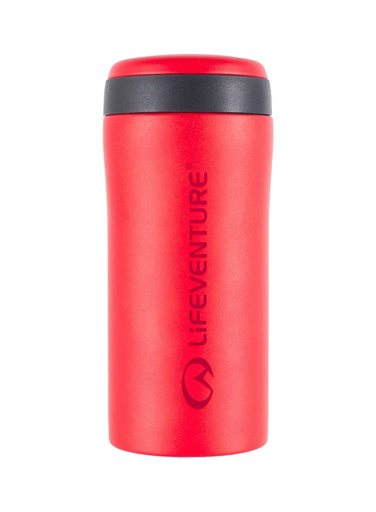 Термокружка для кофе Lifeventure Thermal Mug матовая красная