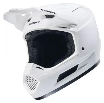 Шлем Kenny Performance Solid White с визором