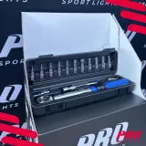 Pro Sport Lights Ключ динамометрический велосипедный 2-24 Нм с набором бит в кейсе — фото 7