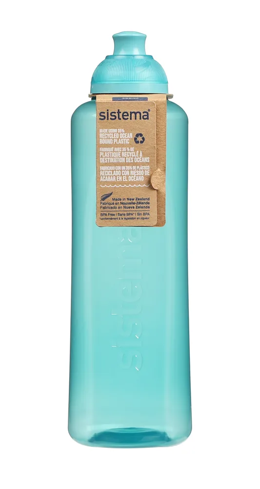 Бутылка для воды Sistema Ocean Bound Swift Squeeze 480 мл