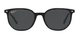Солнцезащитные очки Ray-Ban Elliot чёрные поляризационные — фото 2