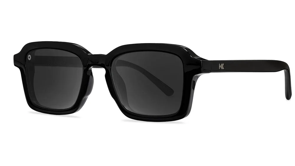 Солнцезащитные очки Knockaround Piano Black с поляризацией