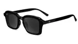 Солнцезащитные очки Knockaround Piano Black с поляризацией — фото 3