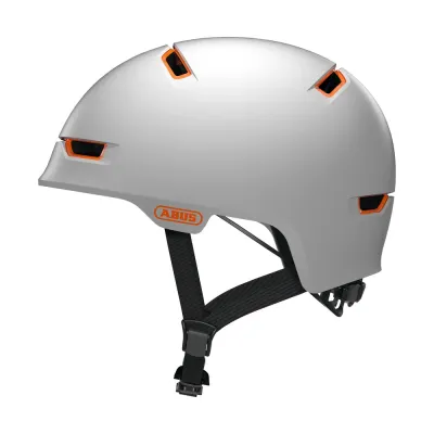 Шлем велосипедный Abus Scraper 3.0 Ace белый, 54-58 cm, Серая сталь