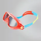Маска для плавания детская Speedo Rift Junior красная дымчатая — фото 4