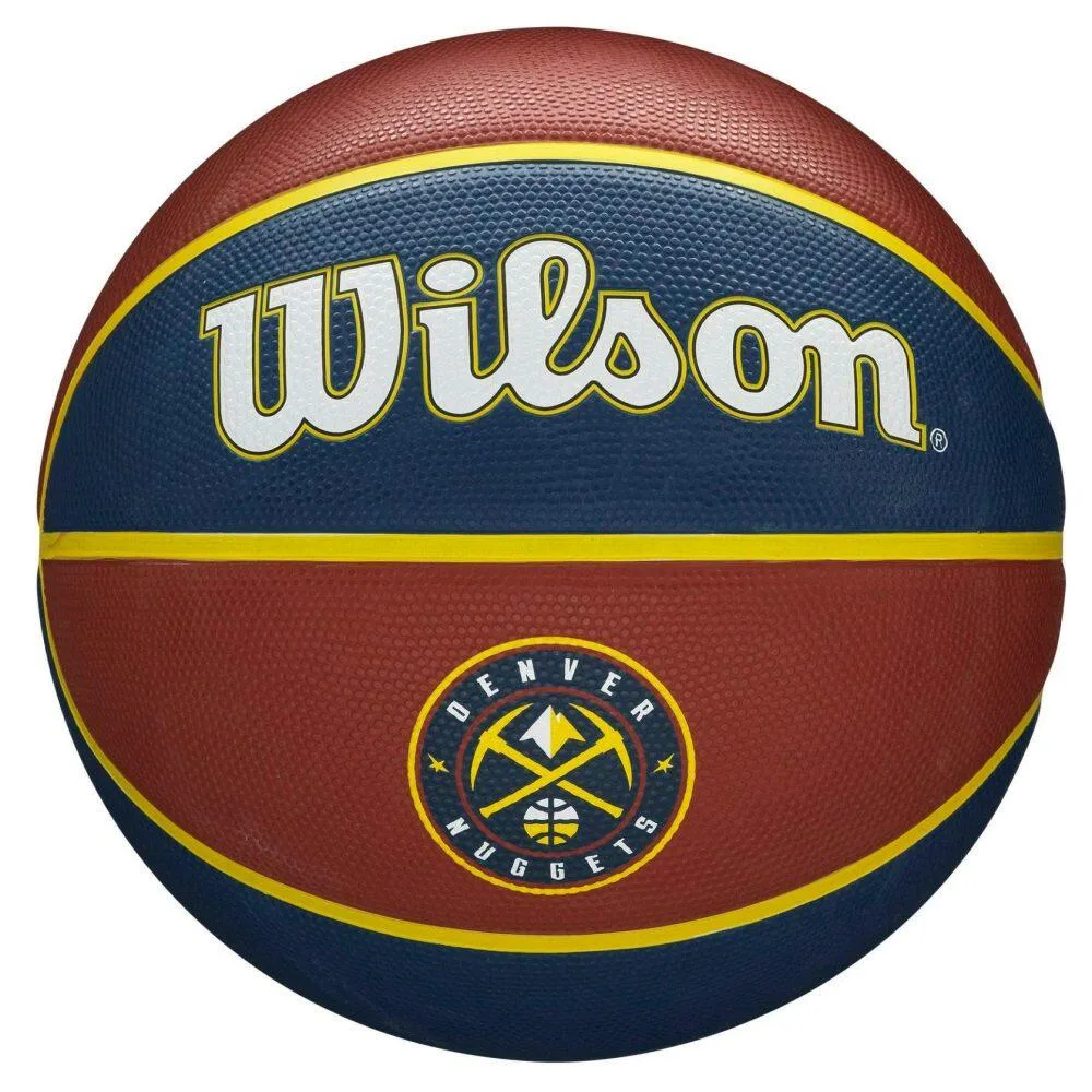 Мяч баскетбольный Wilson NBA Team Denver Nuggets, размер 7