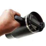 Термокружка Eurocatch Tumbler 1.2 л с ручкой, для посудомоечной машины, чёрная — фото 6