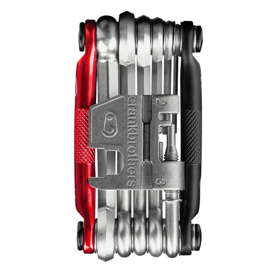 Мультитул велосипедный Crankbrothers M17 черно-красный
