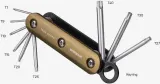 Мультитул велосипедный Topeak Torx Combo с ключами Torx — фото 4