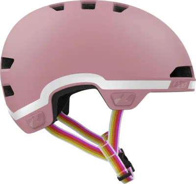 Шлем велосипедный детский Lazer Maze Jr KinetiCore GoFluo Edition розовый