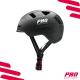 Шлем велосипедный Pro Sport Lights Speed Pedelec NTA 8776 матовый черный размер M — фото 3
