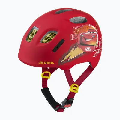 Шлем велосипедный детский Alpina Ximo 2 Jr, 47-51 cm, Красный