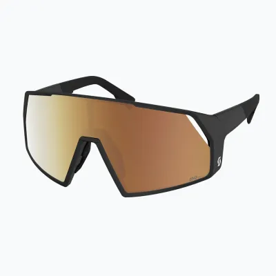 Солнцезащитные очки Scott Pro Shield LS чёрные, фотохромные линзы