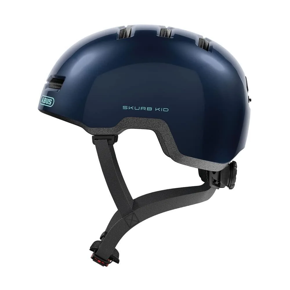 Шлем велосипедный детский Abus Skurb Kid Midnight Blue
