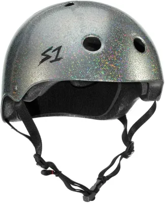 Шлем S-One Mega Lifer Silver Glitter, размер S