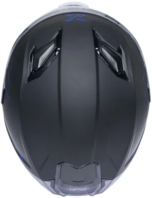 SKF Шлем интегральный SPEC-X SX-82.03/R2 Stinger чёрный матовый/синий XXL
