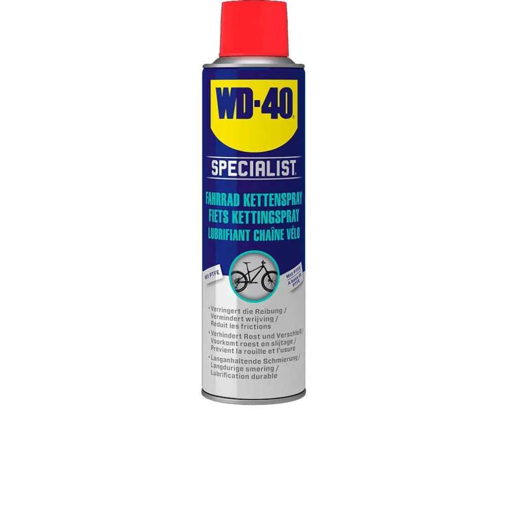 Смазка для цепи WD-40 Specialist всепогодная с PTFE, аэрозоль 250 мл