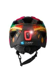 Шлем велосипедный детский Crazy Safety с фонарём LED — фото 5