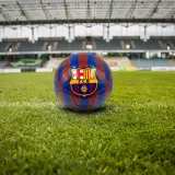 Мяч футбольный FC Barcelona, разноцветный, официальный лицензированный товар — фото 5