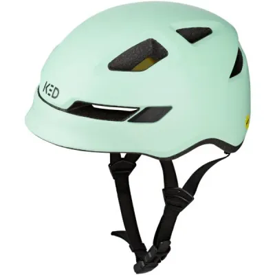 Шлем велосипедный детский KED POP II MIPS S 48-52 см матовый мятный