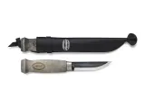 Нож фински Marttiini Black Lumberjack Steel 127019 с клинком из углеродистой стали — фото 1
