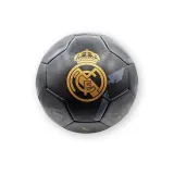 Мяч футбольный Real Madrid, размер 5, 68 cm, Чёрный — фото 1