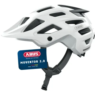 Шлем велосипедный Abus Moventor 2.0 белый