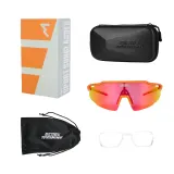 Спортивные очки Elitex Training Vision One Blaze оранжевые — фото 3