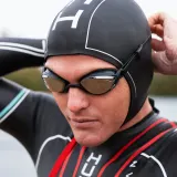 Шапочка неопреновая для плавания HUUB Skull Cap, L, Чёрный — фото 7