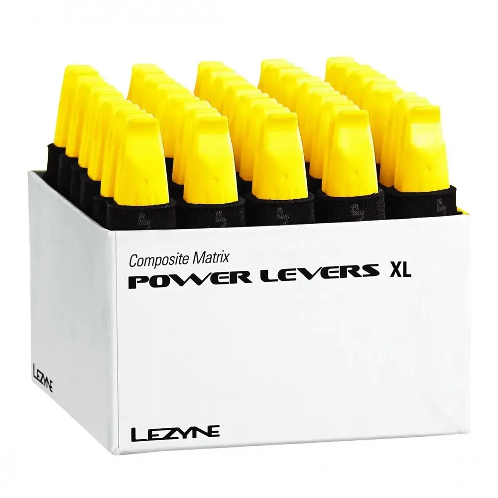 Лопатки для покрышек Lezyne Power XL, набор 30 штук, жёлтые