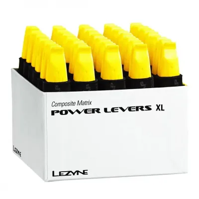 Лопатки для покрышек Lezyne Power XL, набор 30 штук, жёлтые