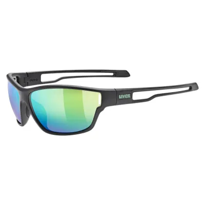 Солнцезащитные очки Uvex SportStyle 806 Black Matt Green