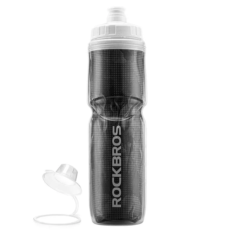 Фляга велосипедная термическая Rockbros BT65BK