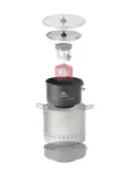Туристический котелок MSR WindBurner Sauce Pot — фото 3