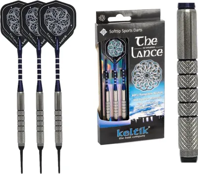 Дротики Keltik The Lance 16 г, софт-дартс, 80 процентов вольфрама